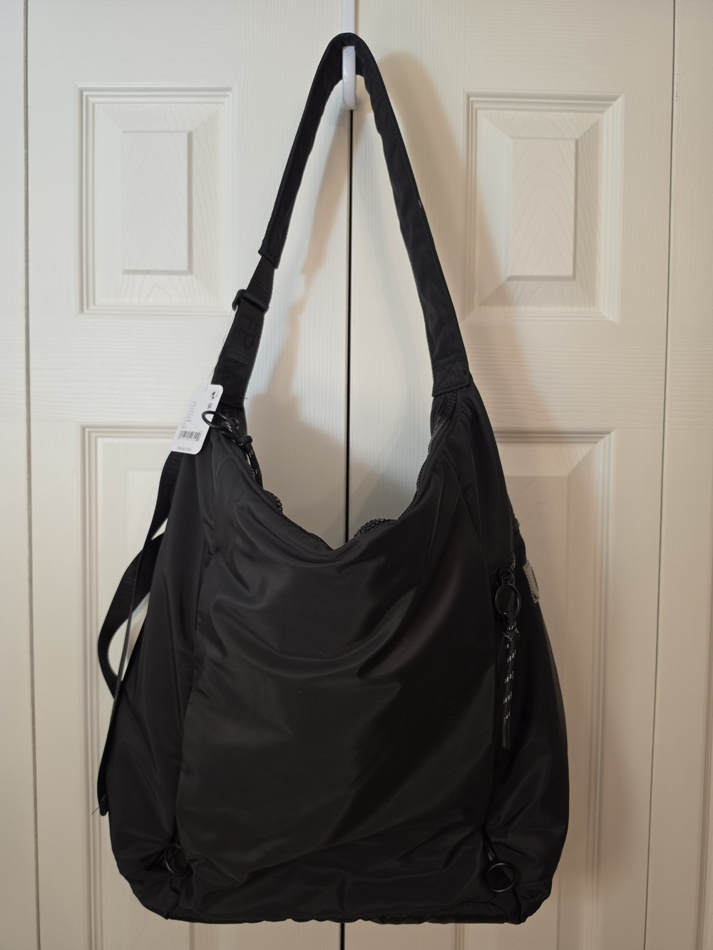 Free People No Time Zones Carryall Tote In Blue, Black Or Off White NWT - Picture 10 of 13